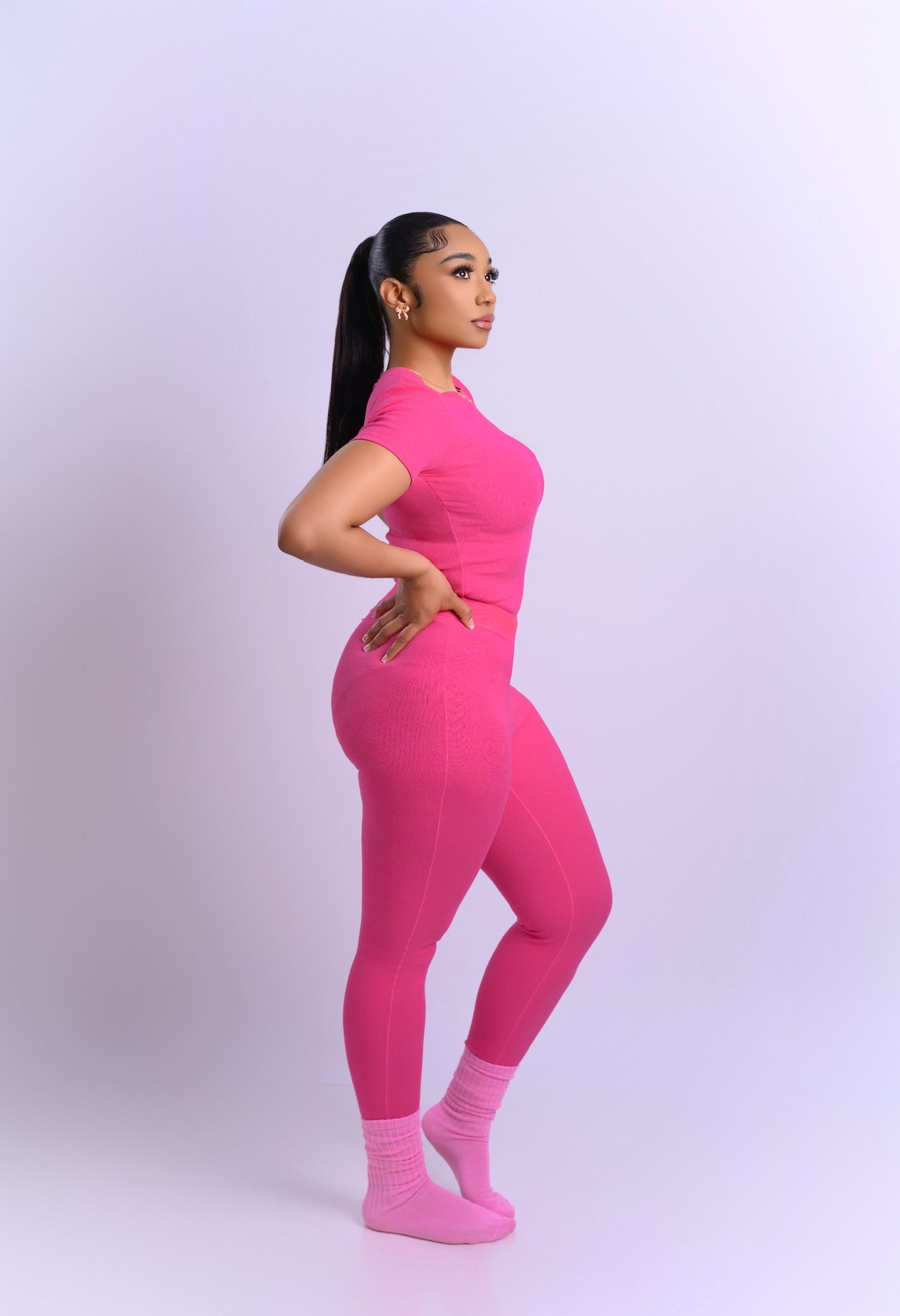 Hot Pink Lounge Wear