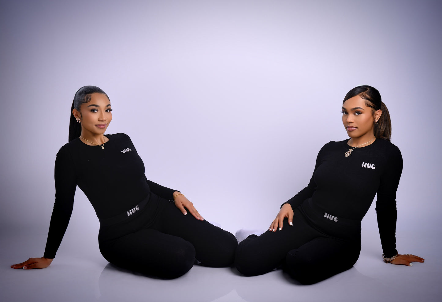NUEbyKianaNelson Black Long Sleeve Legging Set