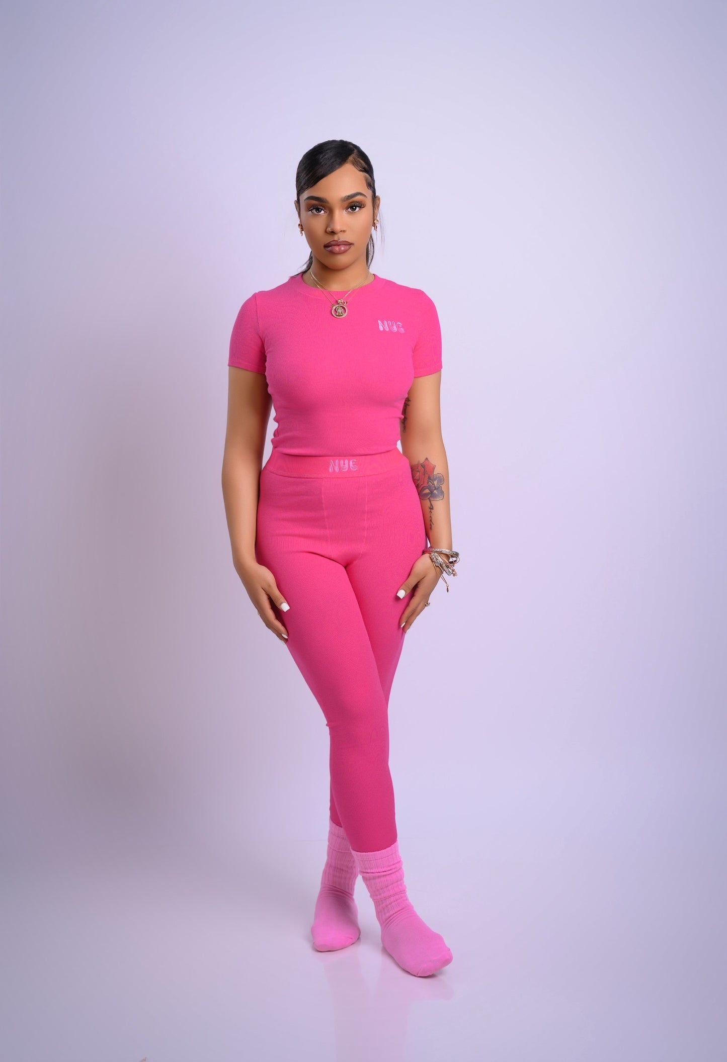 Hot Pink Lounge Wear