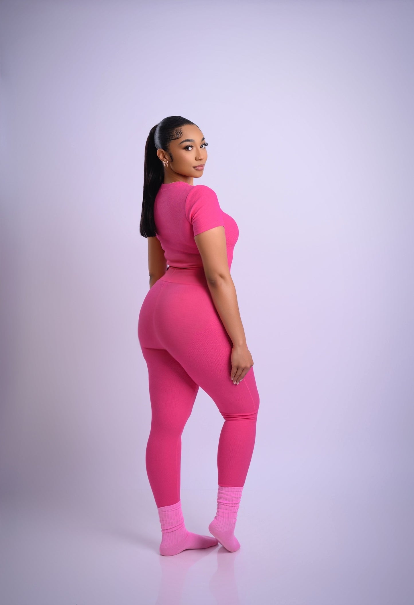 Hot Pink Lounge Wear