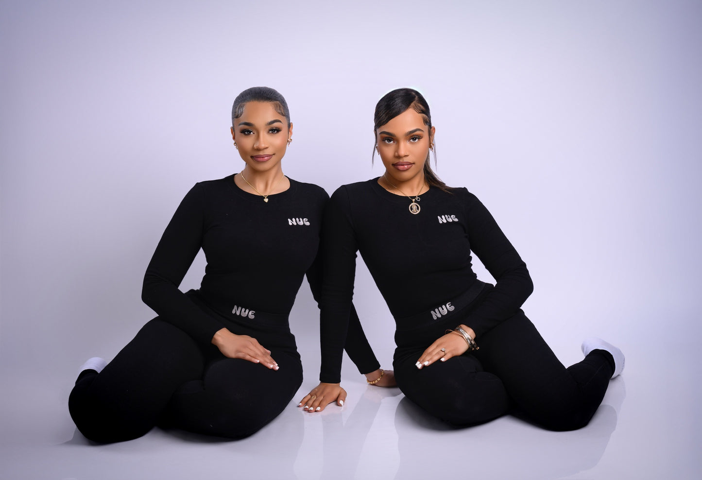 NUEbyKianaNelson Black Long Sleeve Legging Set