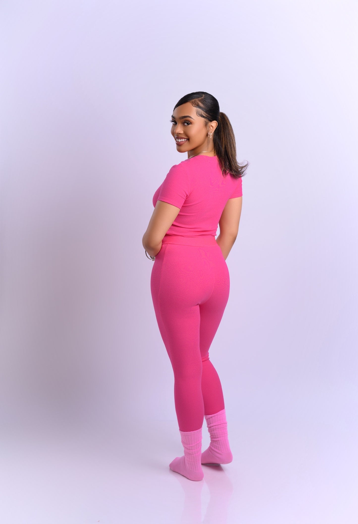 Hot Pink Lounge Wear