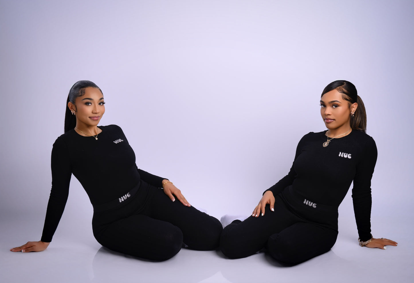 NUEbyKianaNelson Black Long Sleeve Legging Set